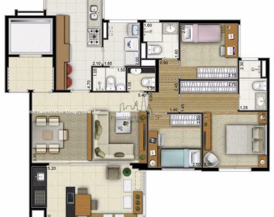 Imagem Apartamento com 3 Quartos à Venda, 118 m² em Lapa - São Paulo