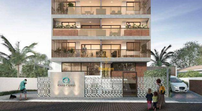 Apartamento com 3 Quartos à Venda, 95 m² em Camboinha - Cabedelo