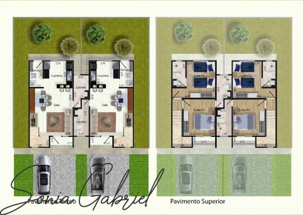 Sobrado com 2 Quartos à Venda,  em Vila Gaia - Louveira