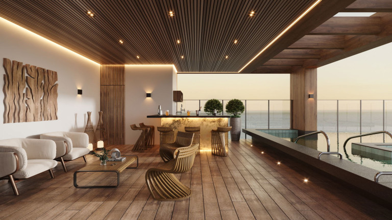 Imagem Apartamento com 1 Quarto à Venda, 40 m² em Perequê - Porto Belo