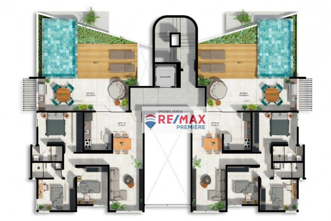Imagem Apartamento com 3 Quartos à Venda, 128 m² em Tambauzinho - João Pessoa Imagem Apartamento com 3 Quartos à Venda, 128 m² em Tambauzinho - João Pessoa
