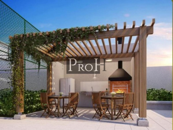 Imagem Apartamento com 2 Quartos à Venda, 44 m² em Campestre - Santo André