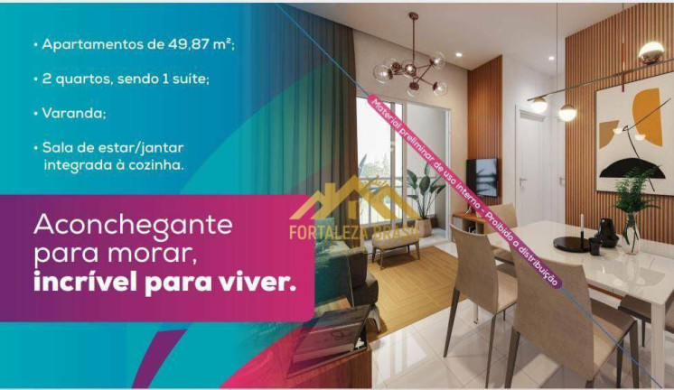 Imagem Imóvel com 2 Quartos à Venda, 49 m² em Mondubim - Fortaleza