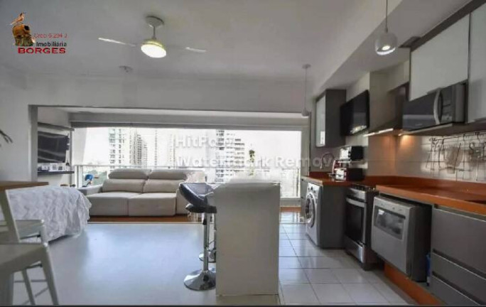 Imagem Apartamento com 1 Quarto à Venda, 50 m² em Brooklin - São Paulo