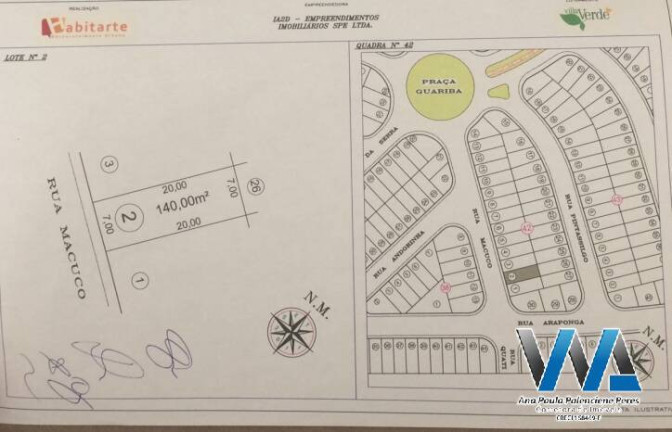 Imagem Terreno à Venda, 209 m² em Residencial Vila Verde - Bragança Paulista Imagem Terreno à Venda, 209 m² em Residencial Vila Verde - Bragança Paulista