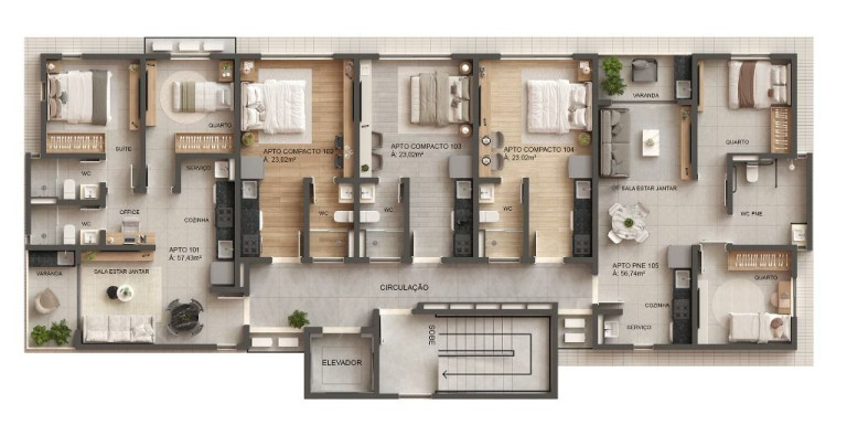 Imagem Imóvel com 2 Quartos à Venda, 102 m² em Intermares - Cabedelo Imagem Imóvel com 2 Quartos à Venda, 102 m² em Intermares - Cabedelo