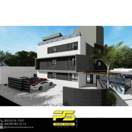 Imagem Apartamento com 2 Quartos à Venda, 55 m² em Brisamar - João Pessoa Imagem Apartamento com 2 Quartos à Venda, 55 m² em Brisamar - João Pessoa