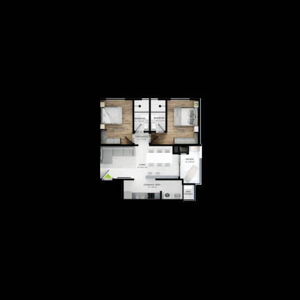 Imagem Apartamento com 2 Quartos à Venda, 70 m² em Morretes - Itapema