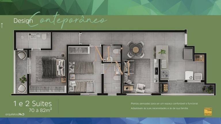 Imagem Apartamento com 2 Quartos à Venda, 82 m² em Aparecida - Santos Imagem Apartamento com 2 Quartos à Venda, 82 m² em Aparecida - Santos