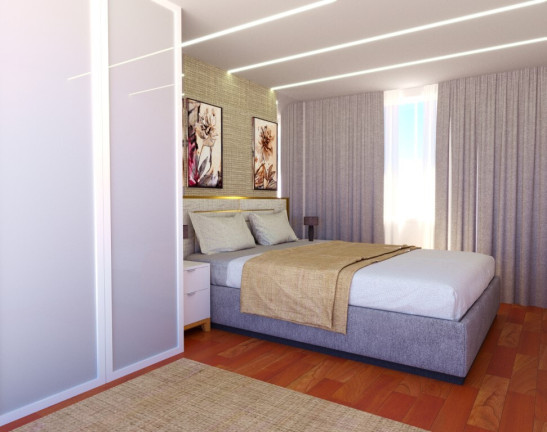 Imagem Apartamento com 1 Quarto à Venda, 46 m² em Campo Comprido - Curitiba