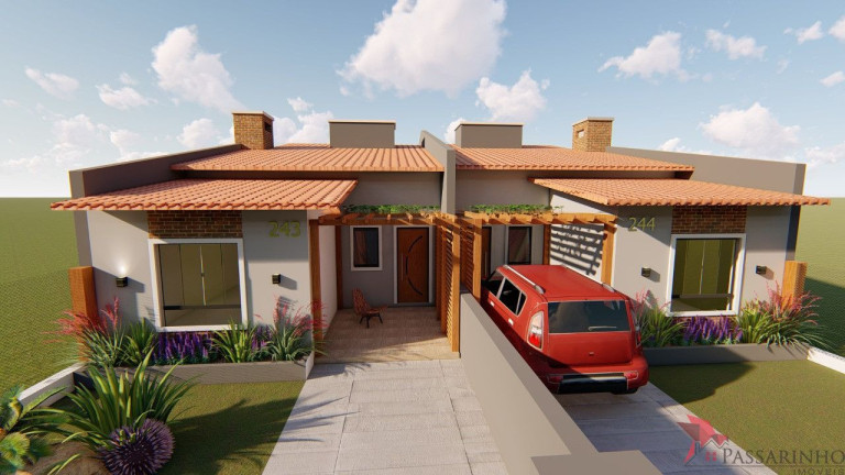 Casa com 2 Quartos à Venda, 90 m² em Praia Azul - Passo De Torres