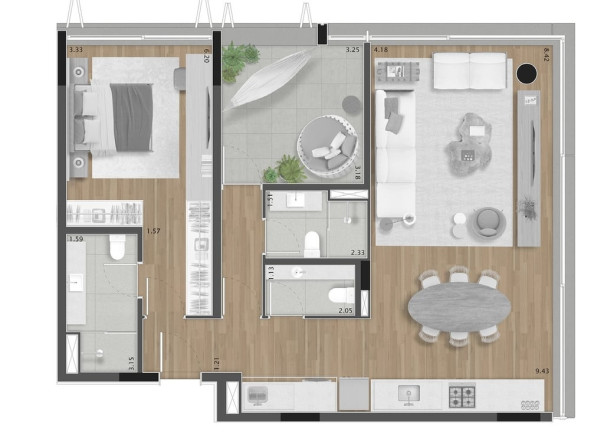Imagem Apartamento com 2 Quartos à Venda, 99 m² em Pinheiros - São Paulo Imagem Apartamento com 2 Quartos à Venda, 99 m² em Pinheiros - São Paulo