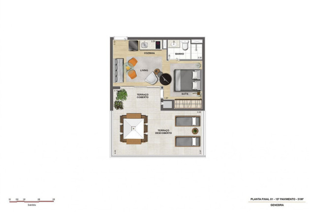 Imagem Imóvel com 1 Quarto à Venda, 33 m² em Centro - São Paulo Imagem Imóvel com 1 Quarto à Venda, 33 m² em Centro - São Paulo