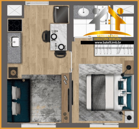 Imagem Apartamento com 2 Quartos à Venda, 44 m² em Butantã - São Paulo Imagem Apartamento com 2 Quartos à Venda, 44 m² em Butantã - São Paulo