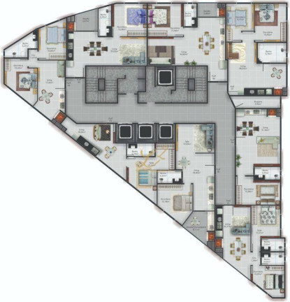 Imagem Apartamento com 1 Quarto à Venda, 55 m² em Centro - Itapema Imagem Apartamento com 1 Quarto à Venda, 55 m² em Centro - Itapema
