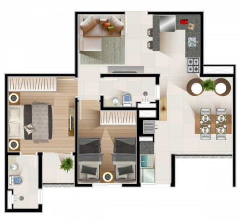 Imagem Apartamento com 2 Quartos à Venda, 57 m² em Jardim Oswaldo Cruz - São José Dos Campos Imagem Apartamento com 2 Quartos à Venda, 57 m² em Jardim Oswaldo Cruz - São José Dos Campos