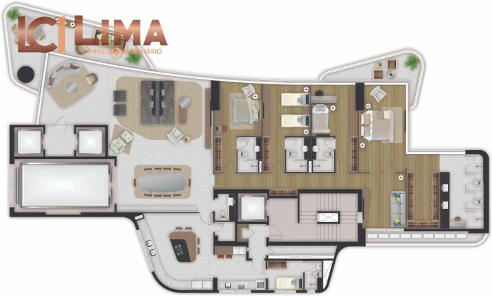 Imagem Apartamento com 4 Quartos à Venda, 362 m² em Meireles - Fortaleza