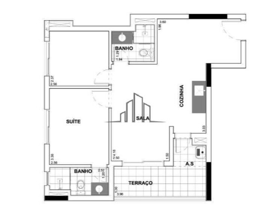 Imagem Apartamento com 2 Quartos à Venda, 57 m² em Alphaville Centro Industrial E Empresarial/alphaville. - Barueri Imagem Apartamento com 2 Quartos à Venda, 57 m² em Alphaville Centro Industrial E Empresarial/alphaville. - Barueri