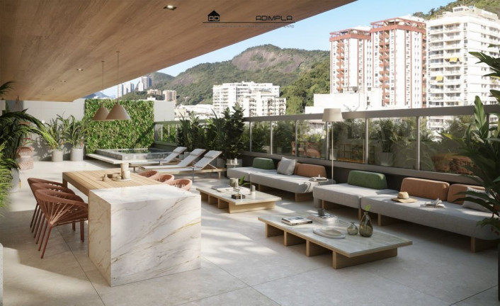 Imagem Apartamento com 4 Quartos à Venda, 256 m² em Humaitá - Rio De Janeiro