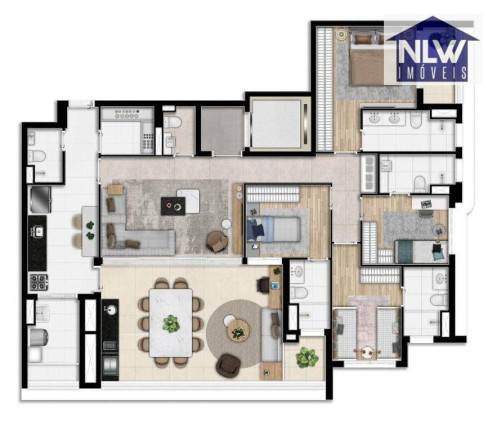 Apartamento com 4 Quartos à Venda, 160 m² em Perdizes - São Paulo