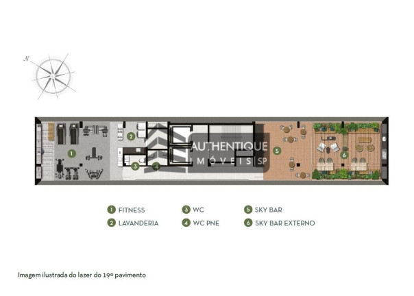 Imagem Imóvel com 1 Quarto à Venda, 52 m² em Pinheiros - São Paulo