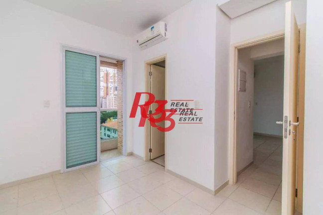 Imagem Apartamento com 1 Quarto para Alugar, 51 m² em José Menino - Santos