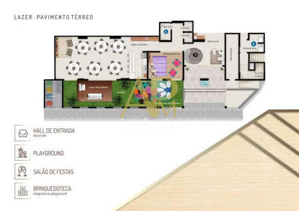 Imagem Apartamento com 3 Quartos à Venda, 118 m² em Kobrasol - São José