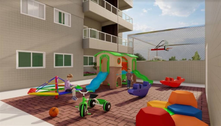 Imagem Apartamento com 2 Quartos à Venda, 75 m² em Nova Mirim - Praia Grande