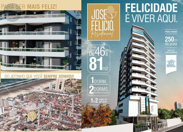 Imagem Imóvel com 2 Quartos à Venda, 78 m² em Mirim - Praia Grande