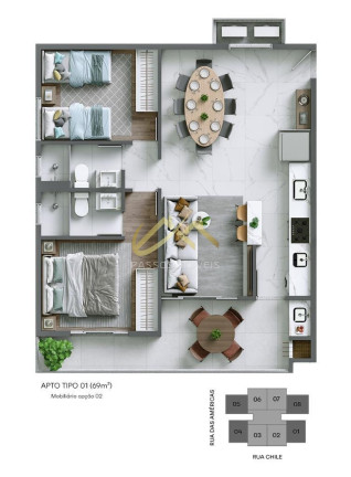 Imagem Apartamento com 2 Quartos à Venda, 69 m² em Toninhas - Ubatuba Imagem Apartamento com 2 Quartos à Venda, 69 m² em Toninhas - Ubatuba