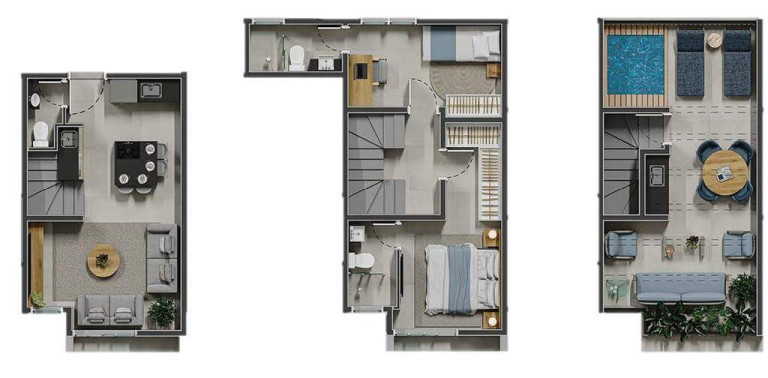 Imagem Casa de Condomínio com 3 Quartos à Venda, 133 m² em Cidade Jardim - São Paulo