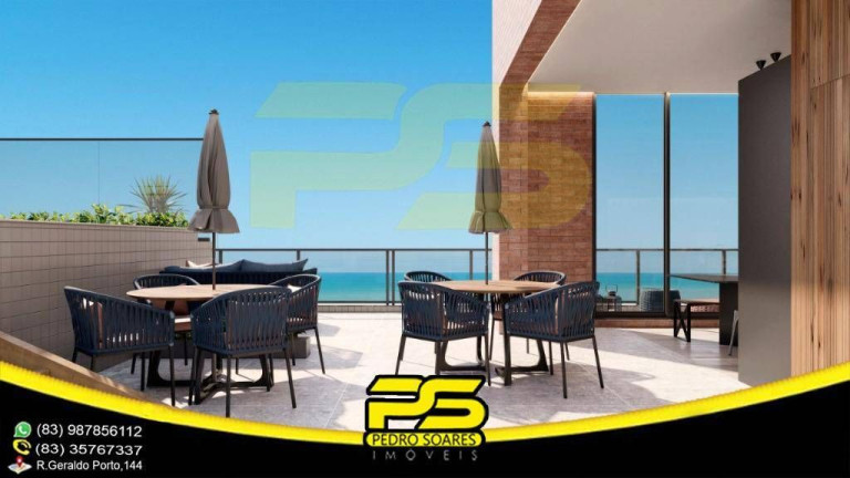 Imagem Apartamento com 3 Quartos à Venda, 90 m² em Aeroclube - João Pessoa