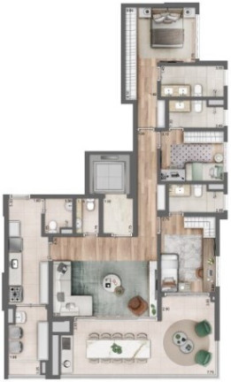 Imagem Apartamento com 4 Quartos à Venda, 161 m² em Perdizes - São Paulo