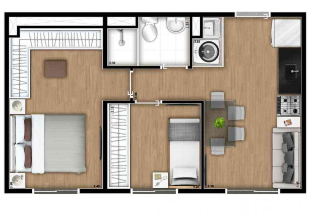 Imagem Apartamento com 1 Quarto à Venda, 24 m² em São Mateus - São Paulo Imagem Apartamento com 1 Quarto à Venda, 24 m² em São Mateus - São Paulo