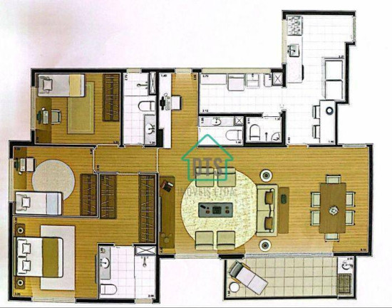 Imagem Apartamento com 3 Quartos à Venda, 120 m² em Pompeia - São Paulo