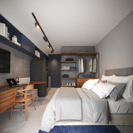 Imagem Apartamento com 1 Quarto à Venda, 24 m² em Santa Cecília - São Paulo Imagem Apartamento com 1 Quarto à Venda, 24 m² em Santa Cecília - São Paulo