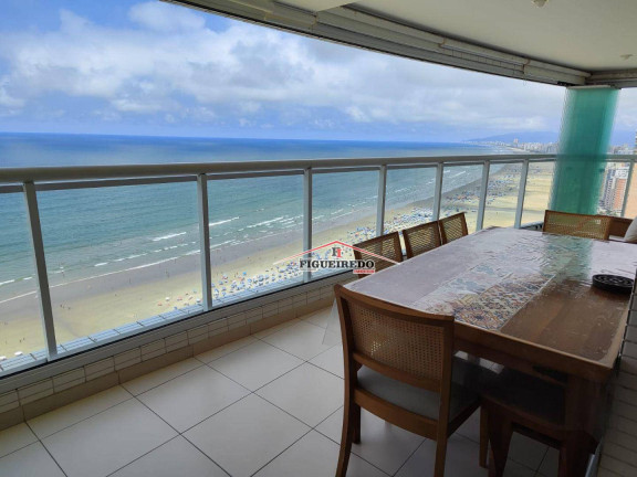 Apartamento com 3 Quartos à Venda, 111 m² em Vila Guilhermina - Praia Grande