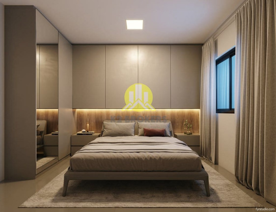 Imagem Studio com 1 Quarto à Venda, 29 m² em Portão - Curitiba Imagem Studio com 1 Quarto à Venda, 29 m² em Portão - Curitiba