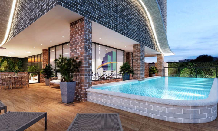 Imagem Apartamento com 2 Quartos à Venda, 75 m² em Guilhermina - Praia Grande