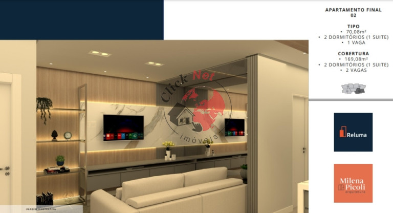 Imagem Apartamento com 3 Quartos à Venda, 80 m² em Vila Alzira - Santo André Imagem Apartamento com 3 Quartos à Venda, 80 m² em Vila Alzira - Santo André