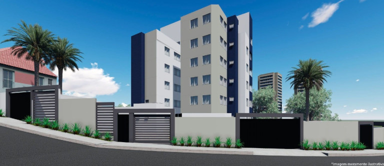 Imagem Apartamento com 2 Quartos à Venda, 55 m² em Boa Vista - Vespasiano