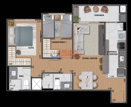 Imagem Apartamento com 2 Quartos à Venda, 76 m² em Neva - Cascavel Imagem Apartamento com 2 Quartos à Venda, 76 m² em Neva - Cascavel
