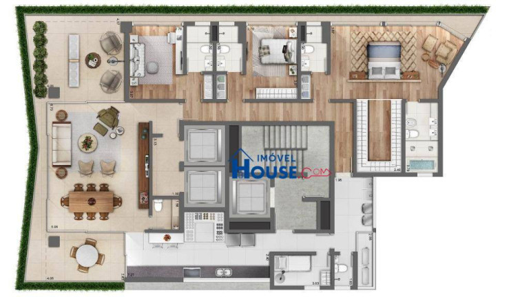 Imagem Apartamento com 3 Quartos à Venda, 269 m² em Itaim Bibi - São Paulo Imagem Apartamento com 3 Quartos à Venda, 269 m² em Itaim Bibi - São Paulo