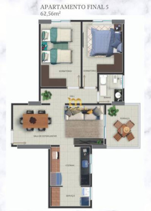 Imagem Apartamento com 2 Quartos à Venda, 60 m² em Canto Do Forte - Praia Grande Imagem Apartamento com 2 Quartos à Venda, 60 m² em Canto Do Forte - Praia Grande