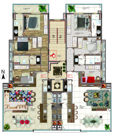 Imagem Apartamento com 3 Quartos à Venda, 122 m² em Cidade Alta - Bento Gonçalves Imagem Apartamento com 3 Quartos à Venda, 122 m² em Cidade Alta - Bento Gonçalves