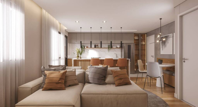 Imagem Apartamento com 2 Quartos à Venda, 56 m² em Capão Raso - Curitiba Imagem Apartamento com 2 Quartos à Venda, 56 m² em Capão Raso - Curitiba