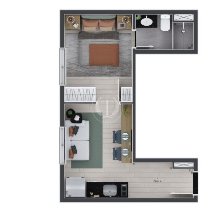 Imagem Apartamento com 1 Quarto à Venda, 28 m² em Vila Madalena - São Paulo Imagem Apartamento com 1 Quarto à Venda, 28 m² em Vila Madalena - São Paulo