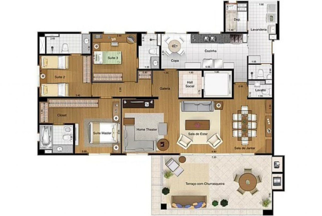 Imagem Apartamento com 3 Quartos à Venda, 162 m² em Itaim Bibi - São Paulo Imagem Apartamento com 3 Quartos à Venda, 162 m² em Itaim Bibi - São Paulo