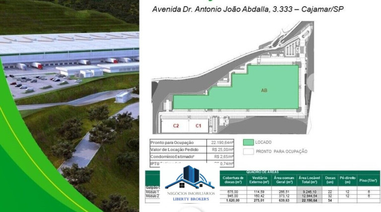 Imagem Imóvel Comercial para Alugar, 9.246 m² Imagem Imóvel Comercial para Alugar, 9.246 m²