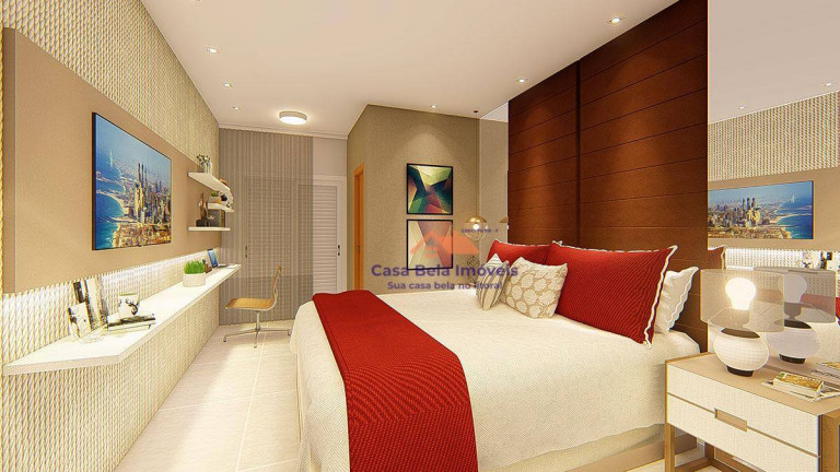Imagem Apartamento com 3 Quartos à Venda, 132 m² em Canto Do Forte - Praia Grande